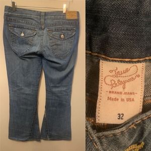 True Religion Flared Jeans RN 112790 CA 30427 Women 32 Cotton